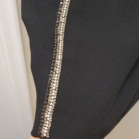 Dynamite V Neckline Dress with Rhinestones - Picture 4 of 16